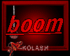 K*boom hell black red