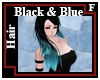Black & Blue Long Hair
