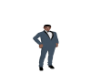 mens wedgewoof blue suit