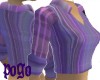 violet shirt