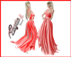 Red Gown Dres DRV