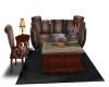 (BL)Brown Sofa set