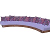 60's Sofa Purple