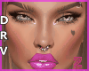 Flo Pink Lips & Tattoo