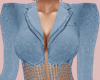 E* Blue Denim Blazer