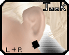 [J] Emo earring|*Black*