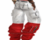 djkino pants red bhianch