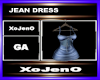 JEAN DRESS