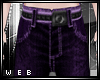 |W| Purple Jeans