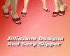 {JJ} Red Sexy Slipper