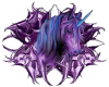 purple tribal unicorn