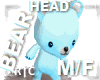 R|C Blue Bear Head M/F