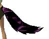 Black/Purple Wolf Tail