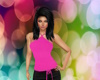 Hot Pink Tie Top
