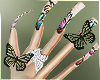 F. Butterfly Nails