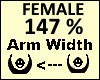 ARM Scaler 147% Female
