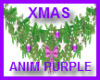 New Ani Xmas Swag Purple