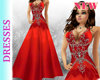 Red Classic Gown