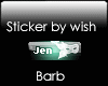 Vip Sticker Jen