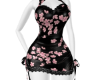 Sakura Black Dark Dress