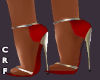 CRF* Amelia Red Pumps