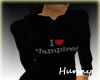 I Love Vampires Hoody