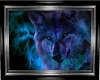 Purple/Blue Wolf