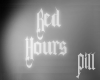 Red Hours Sign CUST,