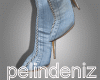 [P] Blue denim boots RLL