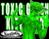 Toxic Green Cat Fur Skin