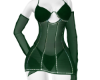 Sheer pine dress
