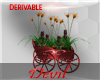 D:Derv flower Cart