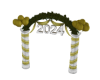 new year arch garland