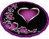 Love Heart Purple Carpet