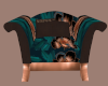 Copper & Teal Chair
