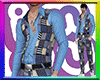 [k] Formal Blue Outfit M
