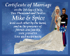 Mike & Spice Wed Cert