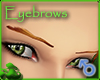 Sculpted Copper Eyebrows