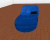 blue suede lounge
