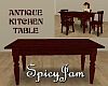 Antique Kitchen Table
