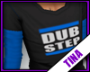 [T] Dubstep shirt Blue