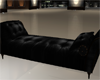 Black Leather Chaise