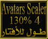 Avatars Scaler 130% 