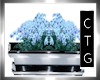 CTG Blue flower Planter