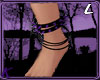 Purple Ankle Bracelet (L