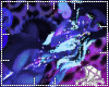 Furry Gleam by OXU - galaxy purple blue pvc b0mb
