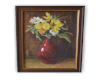 framed vintage vase