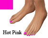 Tease's Toes HOT PINK
