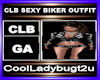 CLB SEXY BIKER OUTFIT
