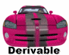 Pink Sports  Car 